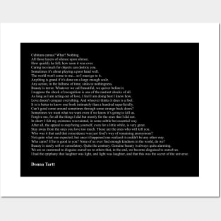 Donna Tartt Quotes Posters and Art